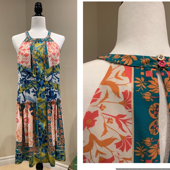 Gorgeous print - BCBG Maxazria dress size 4 - Picture 1 of 16